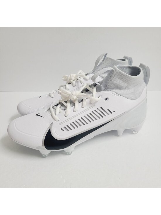 NEW Nike Vapor Edge Pro 360 2 Football Cleats FJ7019-100 Size 10.5 Wide White
